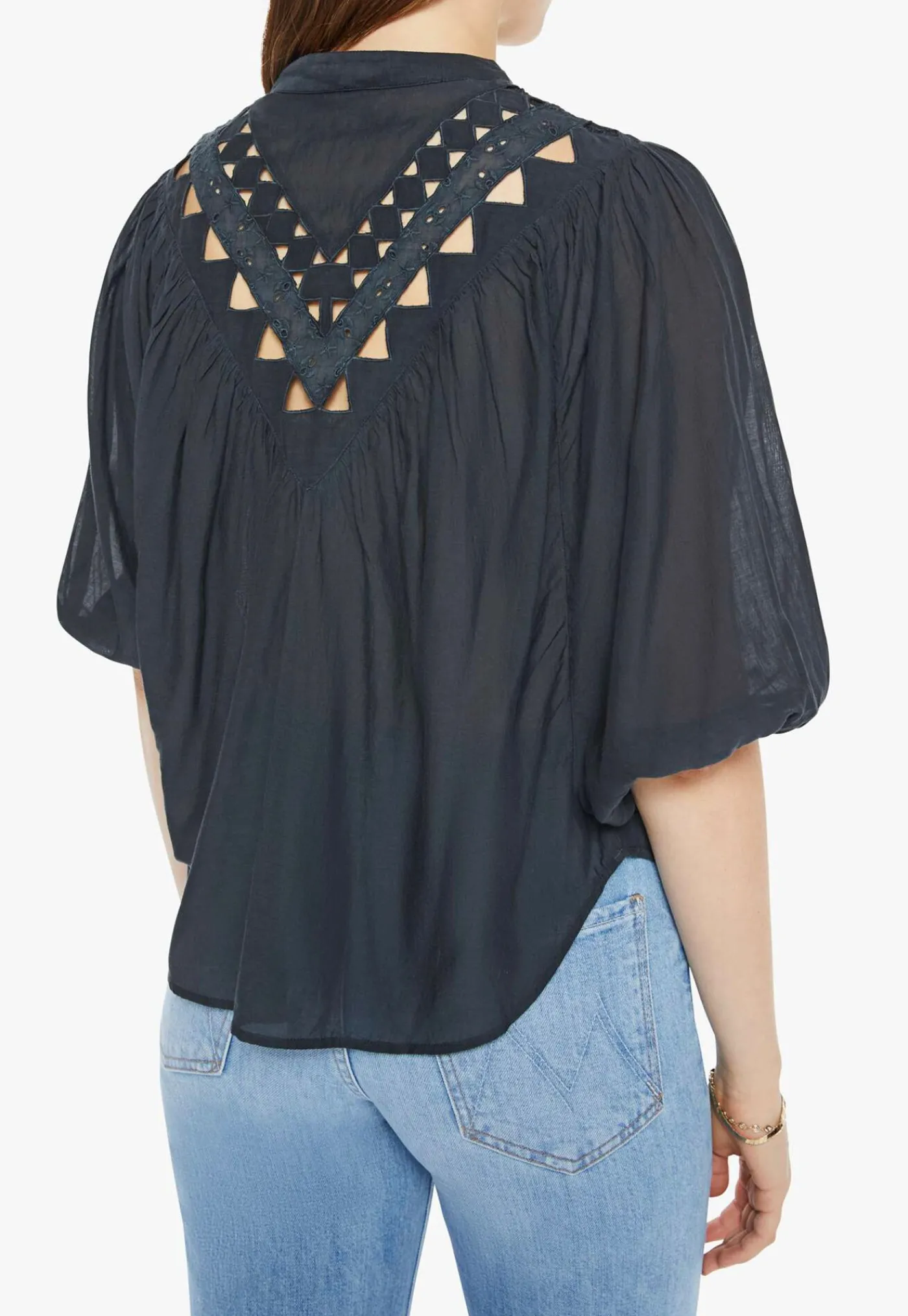 the_v_yoke_shirt__trifect_3.webp Sale The V Yoke Shirt - Trifecta Women Tops & Tees