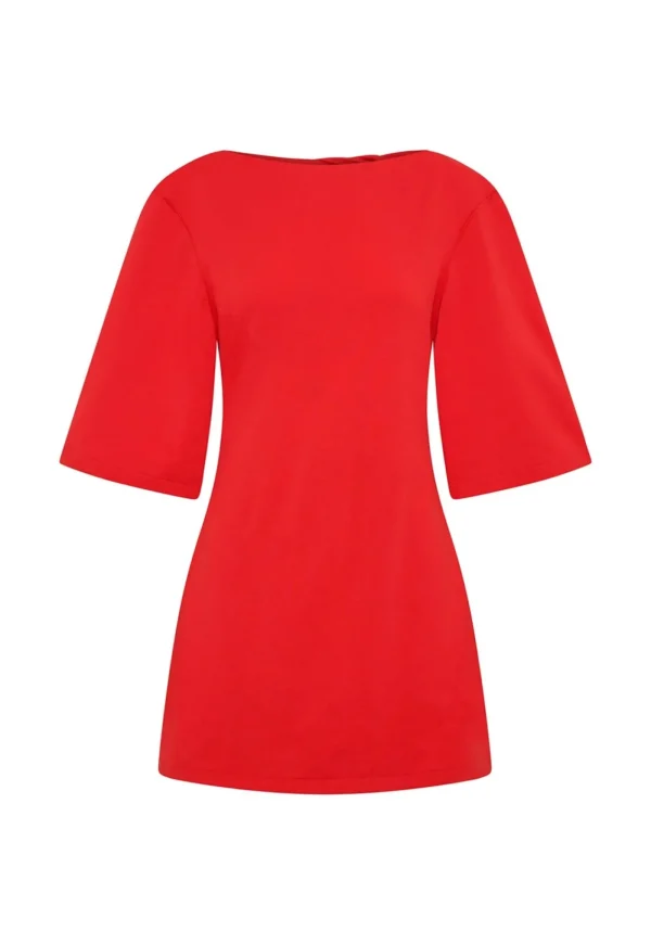 Best Twyla Tee Dress - Poppy Red Women Dresses