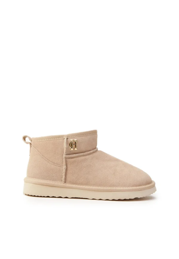Online Ultra Mini Shearling Boot - Oyster Women Footwear | Slippers
