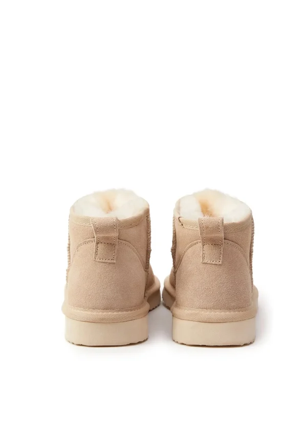 Online Ultra Mini Shearling Boot - Oyster Women Footwear | Slippers