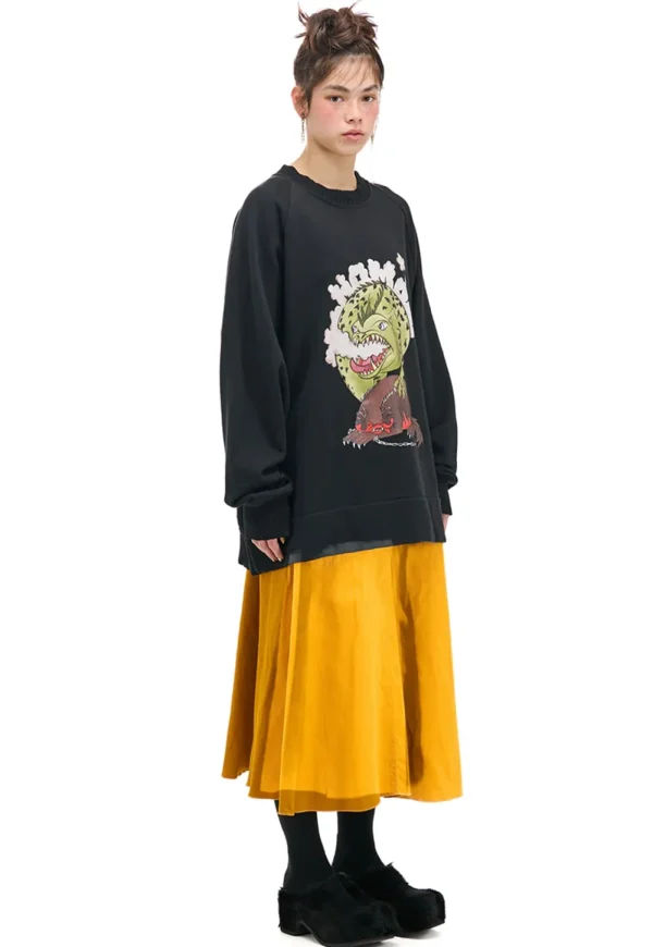 Clearance Uni Sweatshirt - Paradis Print Women Sweaters & Hoodies