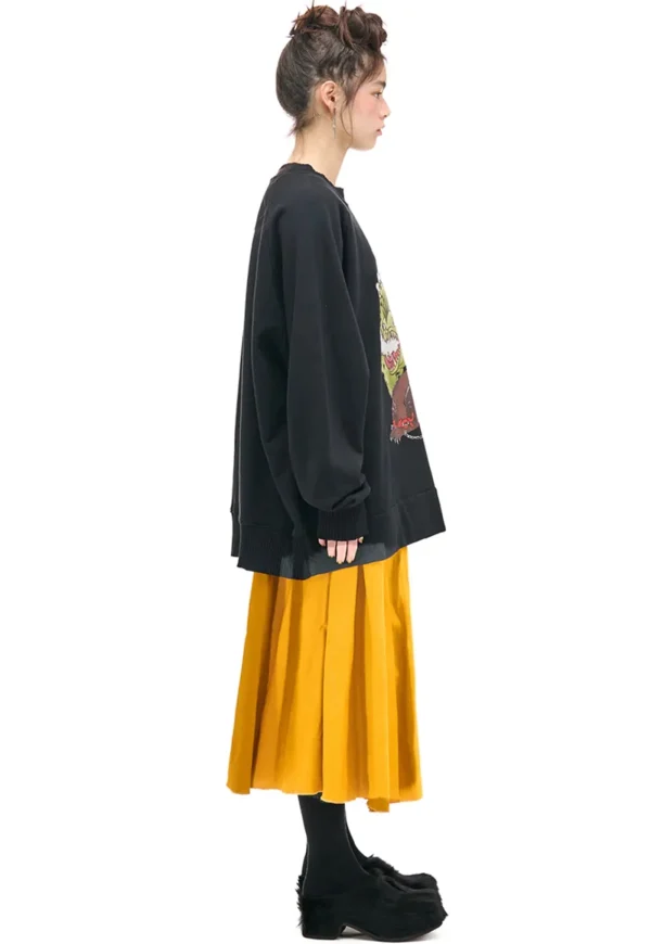 Clearance Uni Sweatshirt - Paradis Print Women Sweaters & Hoodies