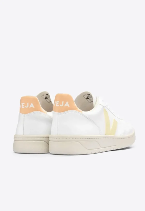 Best V-10 CWL Sneakers - White/Sun/Peach Women Footwear | Sneakers