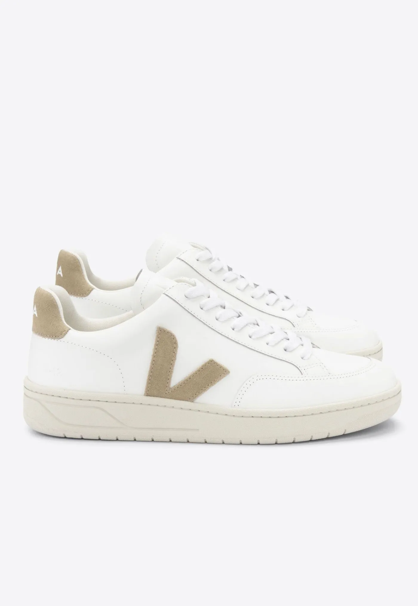 v_leather__extra_white_du_1.webp Fashion V-12 Leather - Extra White Dune Women Footwear | Sneakers