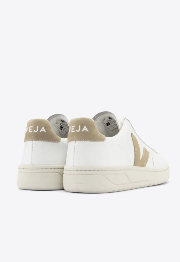 Fashion V-12 Leather - Extra White Dune Women Footwear | Sneakers