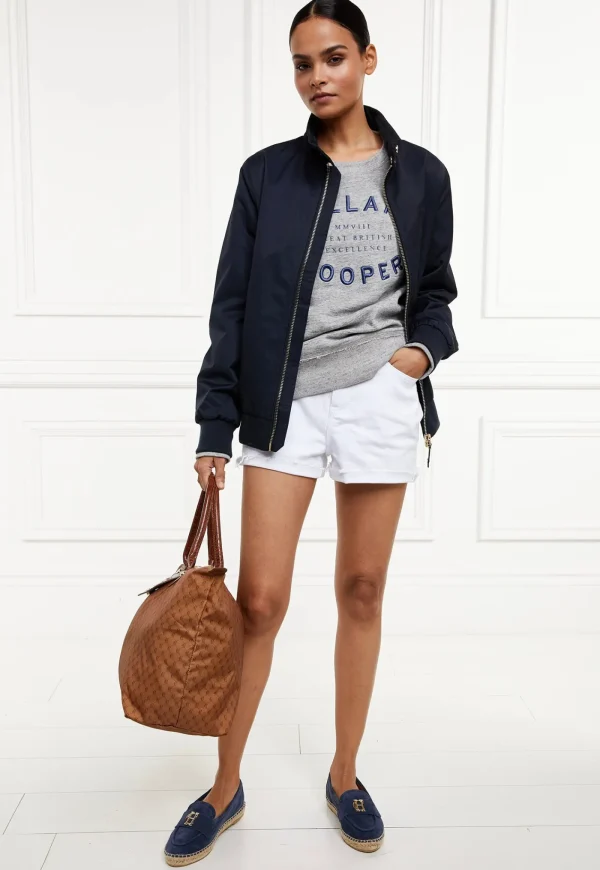 Hot Varsity Crew - Grey Marl Women Sweaters & Hoodies