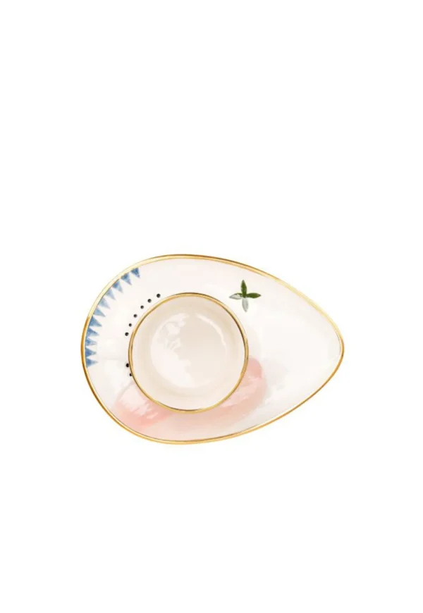 Fashion Vesna Tea Cup and Saucer - Multi Ceramics