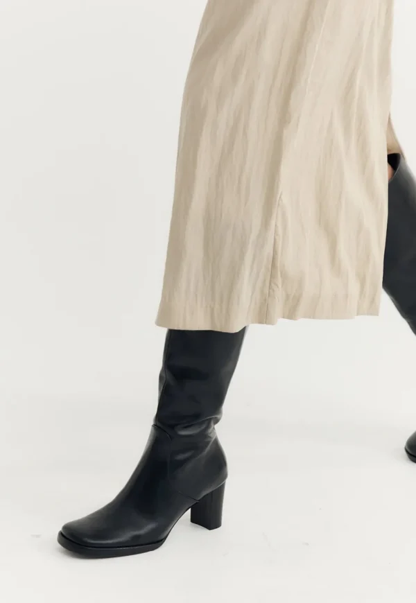 Discount Vintage Knee High - Black Women Footwear | Boots