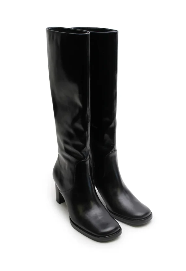 Discount Vintage Knee High - Black Women Footwear | Boots