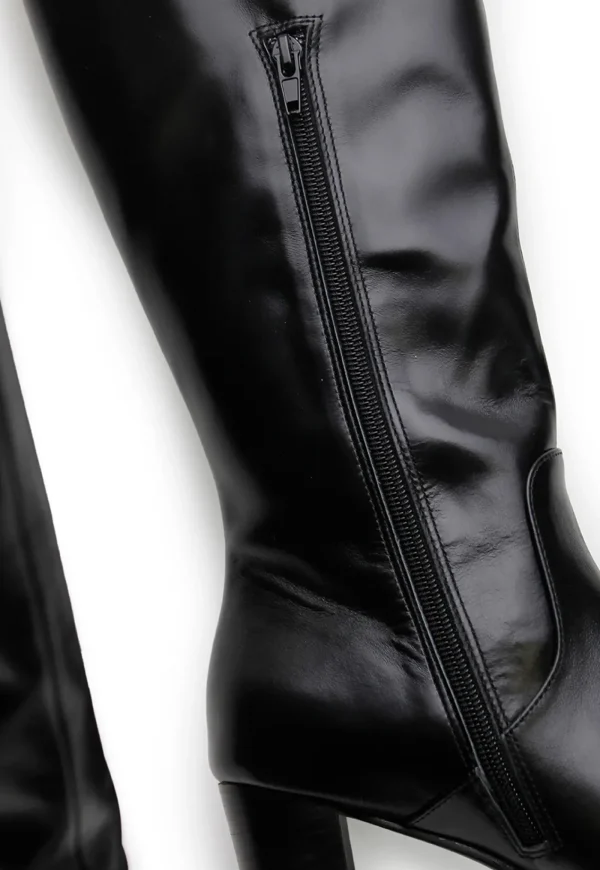 Discount Vintage Knee High - Black Women Footwear | Boots