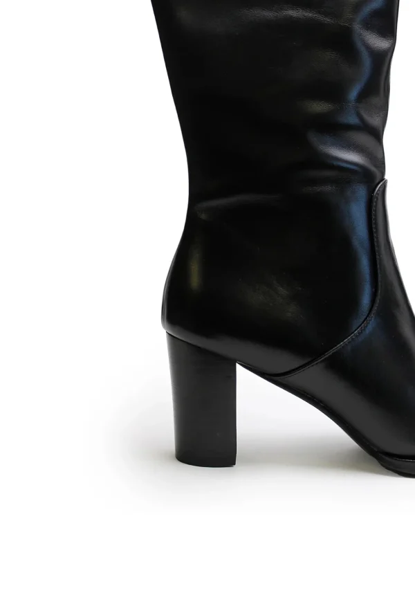 Discount Vintage Knee High - Black Women Footwear | Boots