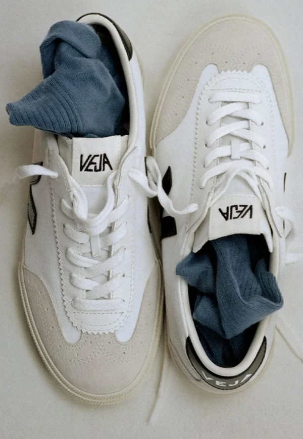 Fashion Volley Canvas - White Black Women Footwear | Sneakers