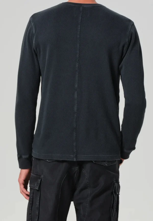 Online Waffle Crewneck - Charred Cedar Hoodies & Sweaters