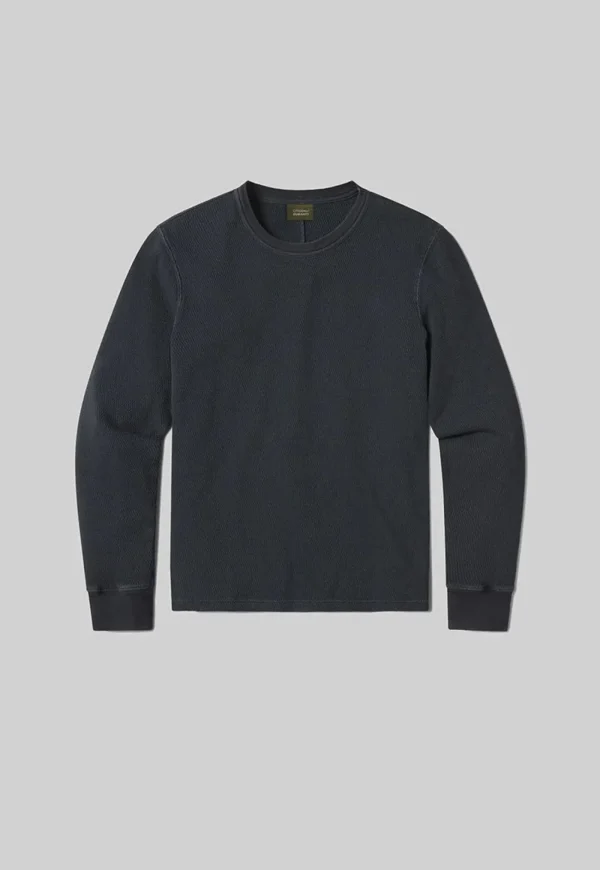 Online Waffle Crewneck - Charred Cedar Hoodies & Sweaters