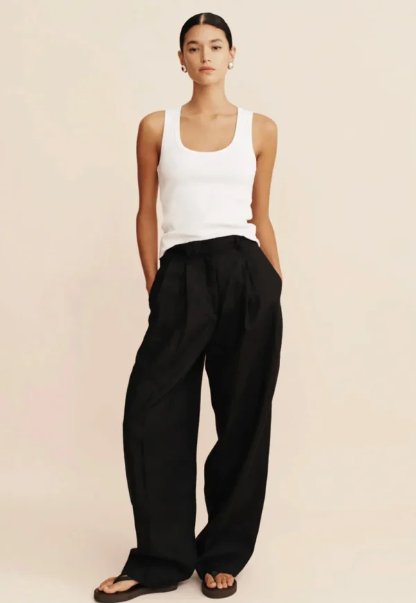 Clearance Wyatt Trouser - Black Women Pants