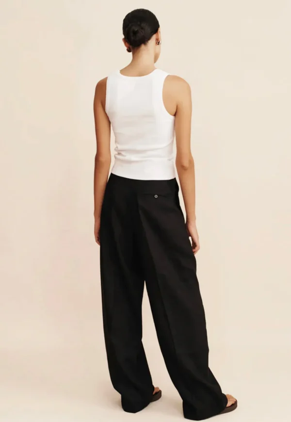 Clearance Wyatt Trouser - Black Women Pants