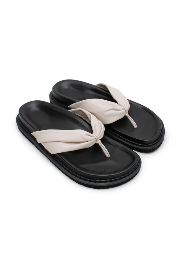 New Wynn Thong - Mist/Black Women Footwear | Slides & Sandals