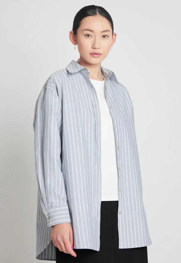 Online Zero-Gravity Shirt - Grey Stripe Women Tops & Tees